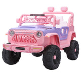 NEW Princess Power Cruiser 12v Jeep styled kids electric ride on car (Pink)