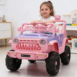 NEW Princess Power Cruiser 12v Jeep styled kids electric ride on car (Pink)