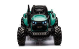 PowerFarm XL 12V Kids electric ride on Tractor with Auto Tipping Trailer