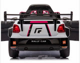 Rally Styled kids electric ride on car