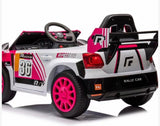 Rally Styled kids electric ride on car