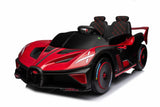 Bugatti Bolide Styled kids electric ride on DRIFT car 24 VOLT- 2 Seater
