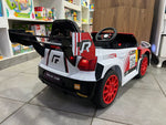 Rally Styled kids electric ride on car