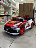 Rally Styled kids electric ride on car