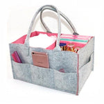 Felt Diaper Caddy Organiser