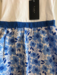 Fiaba white and blue summer dress