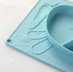 Silicone Rabbit Feeding Plate