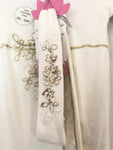 Giggles cream and gold beaded grower 3 piece set