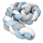 Tri-colour twisted cot bumpers (imported and local range)
