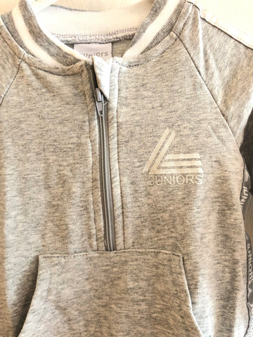 Juniors tracksuit baby grower grey