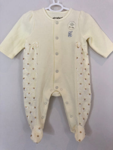 Giggles yellow and gold 3 piece set