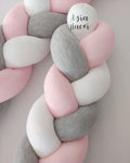 Tri-colour twisted cot bumpers (imported and local range)