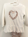 Giggles animal print with leggings