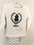 Giggles boys teddy bear long sleeve pyjama