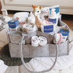 Felt Diaper Caddy Organiser