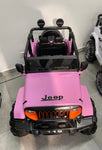 Jeep Wrangler styled kids electric ride on car