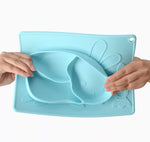 Silicone Rabbit Feeding Plate