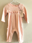 Ted Baker pink bow baby grower