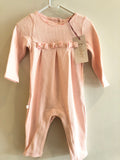 Ted Baker pink bow baby grower