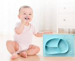 Silicone Rabbit Feeding Plate