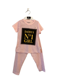 Juniors PJ set-Daddy's No 1 Girl