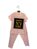 Juniors PJ set-Daddy's No 1 Girl