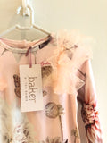 Ted baker ruffle shoulders baby grower