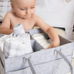 Felt Diaper Caddy Organiser