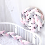 Tri-colour twisted cot bumpers (imported and local range)