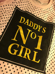 Juniors PJ set-Daddy's No 1 Girl
