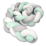 Tri-colour twisted cot bumpers (imported and local range)