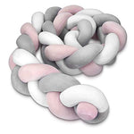 Tri-colour twisted cot bumpers (imported and local range)